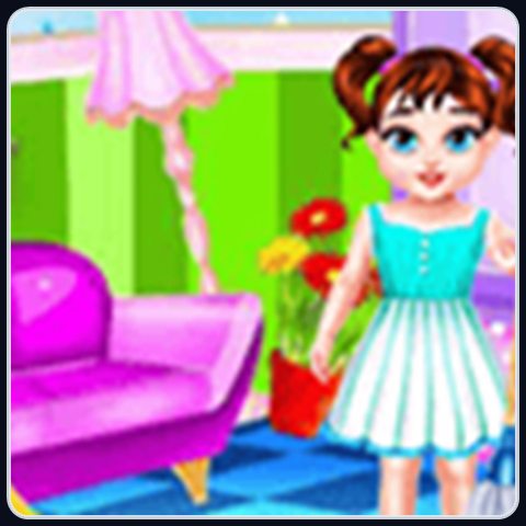 Baby Taylor Messy Home Cleaning