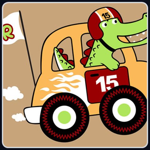 Fast Racing Cars Coloring