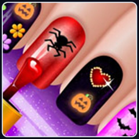 Glow Halloween Nails - Polish and Color