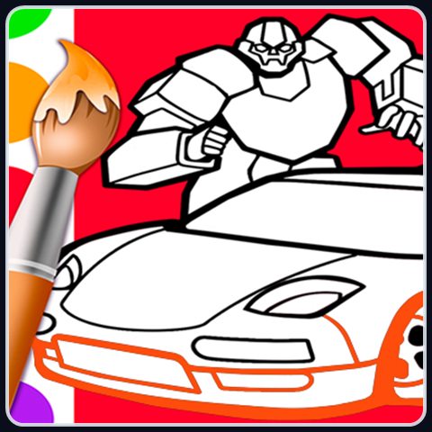 Kids Coloring Book for Boys